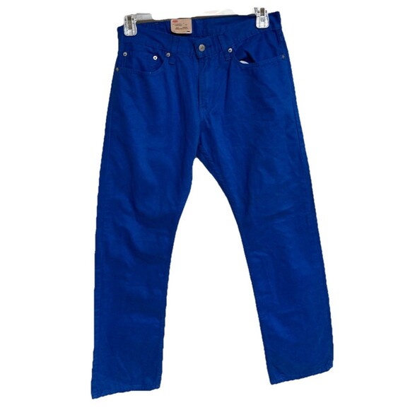 Levi's Other - Men's Levi's 514 Straight Leg Slim Fit Jeans Royal Blue Size 32x30 NWT